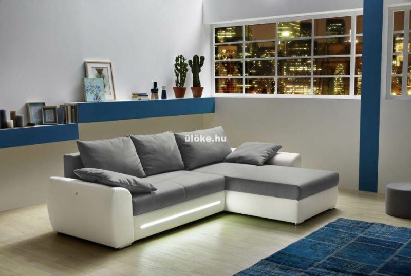 Basel LED sarok ülőgarnitúra 
